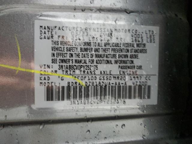 2023 NISSAN SENTRA SV 3N1AB8CV0PY252175