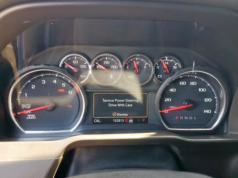 2021 CHEVROLET SILVERADO 3GCUYGET3MG326379