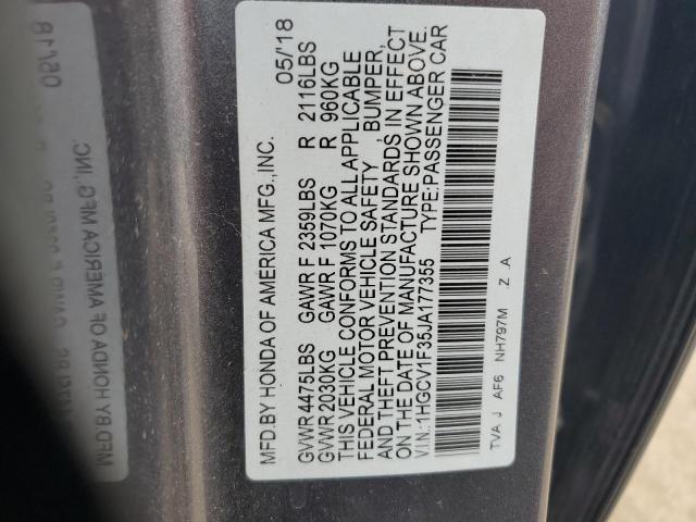 2018 HONDA ACCORD SPO 1HGCV1F35JA177355