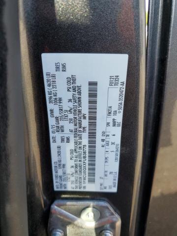 2015 FORD ESCAPE SE 1FMCU0GXXFUB38775