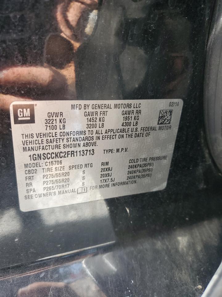 CHEVROLET TAHOE C1500 LTZ