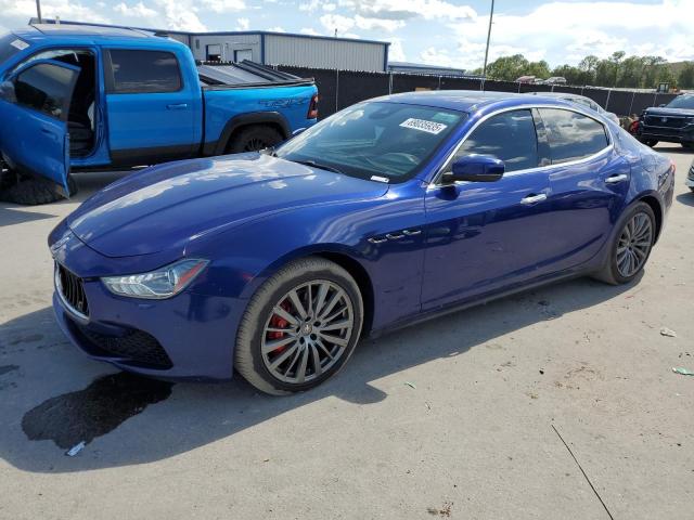 MASERATI GHIBLI S 2017 blue  gas ZAM57RSLXH1197919 photo #1
