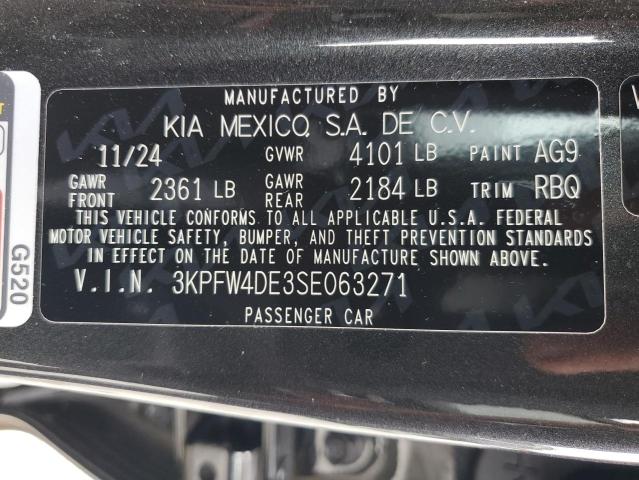2025 KIA K4 GT LINE 3KPFW4DE3SE063271