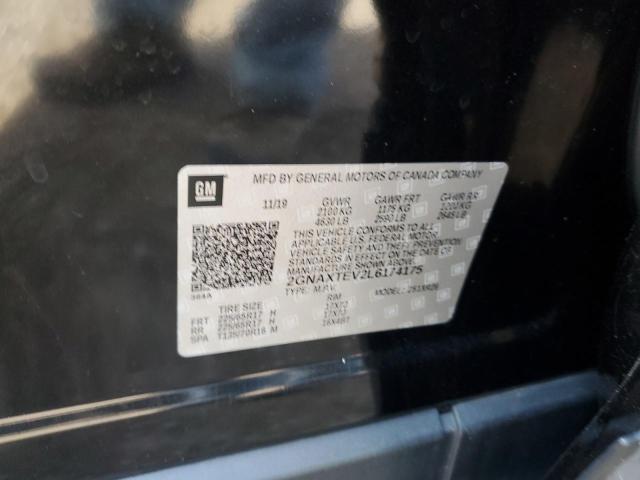2020 CHEVROLET EQUINOX LT 2GNAXTEV2L6174175