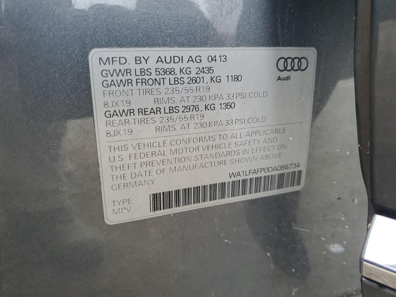 AUDI Q5 PREMIUM PLUS