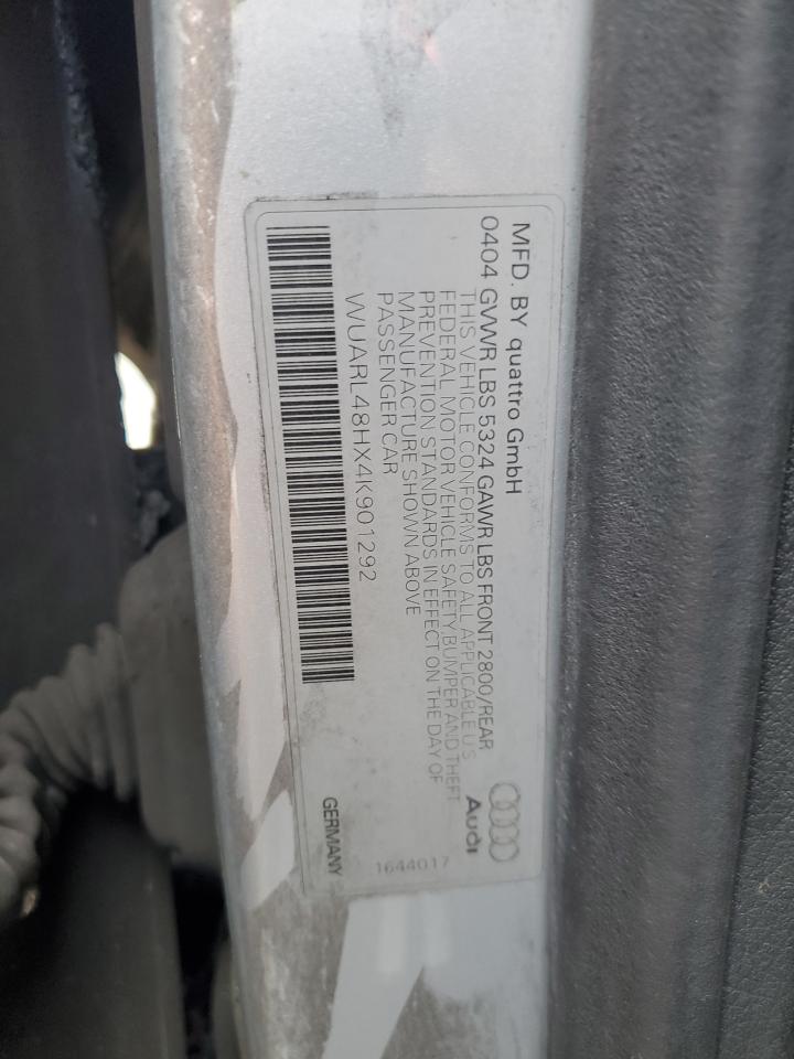 Lot #3301893414 2004 AUDI S4 QUATTRO