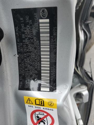 2016 LEXUS ES 350 58ABK1GG7GU025139