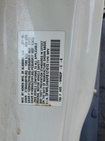 2015 HONDA ODYSSEY EX 5FNRL5H64FB121015