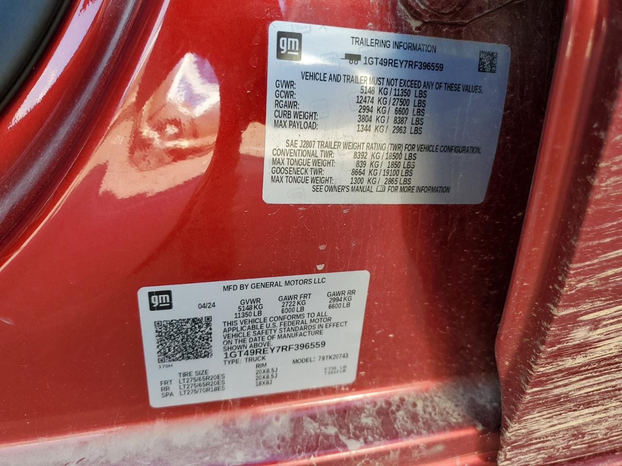 GMC SIERRA 2500HD K2500 DENALI