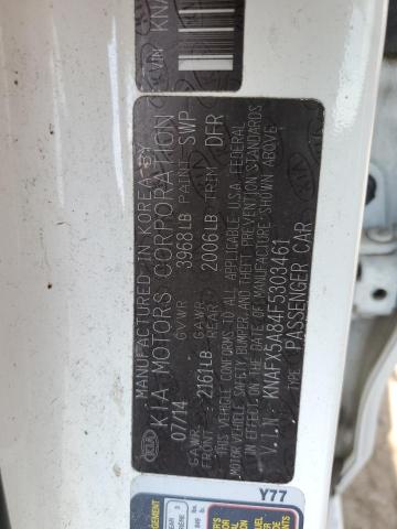 2015 KIA FORTE EX KNAFX5A84F5303461