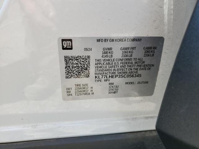 2025 CHEVROLET TRAX 1LT - KL77LHEP3SC056345