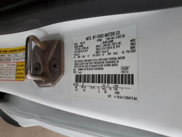 2019 FORD TRANSIT CO NM0LS7E23K1393884