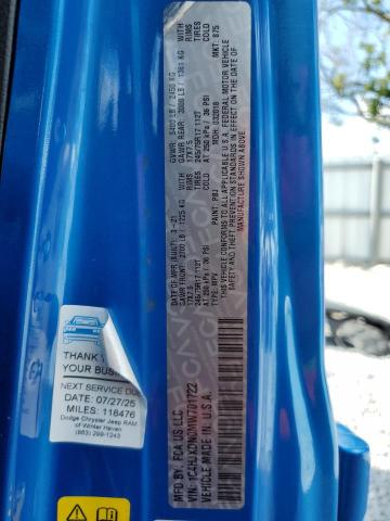 2021 JEEP WRANGLER U 1C4HJXDN0MW701722