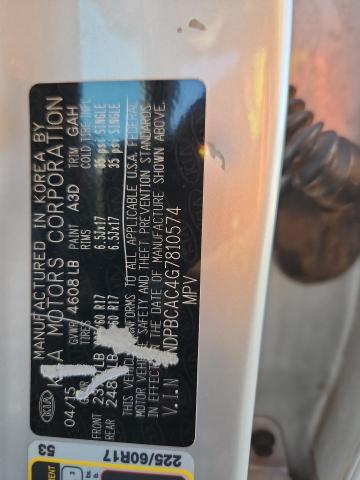 2016 KIA SPORTAGE L - KNDPBCAC4G7810574