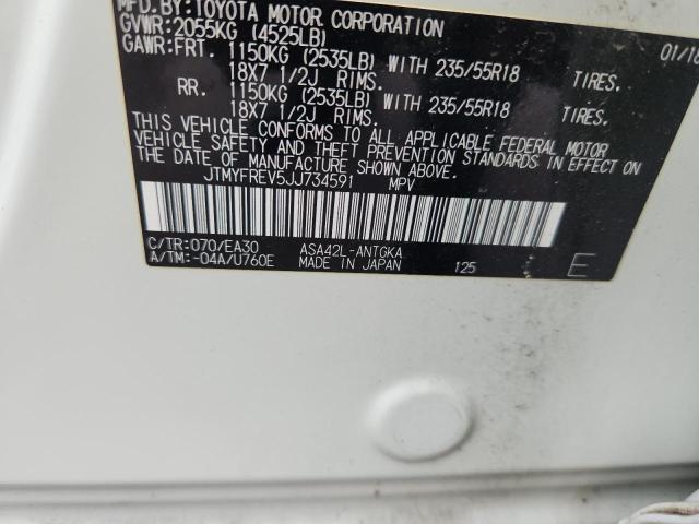 2018 TOYOTA RAV4 LIMIT JTMYFREV5JJ734591