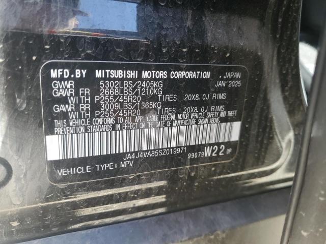 2025 MITSUBISHI OUTLANDER JA4J4VA85SZ019971