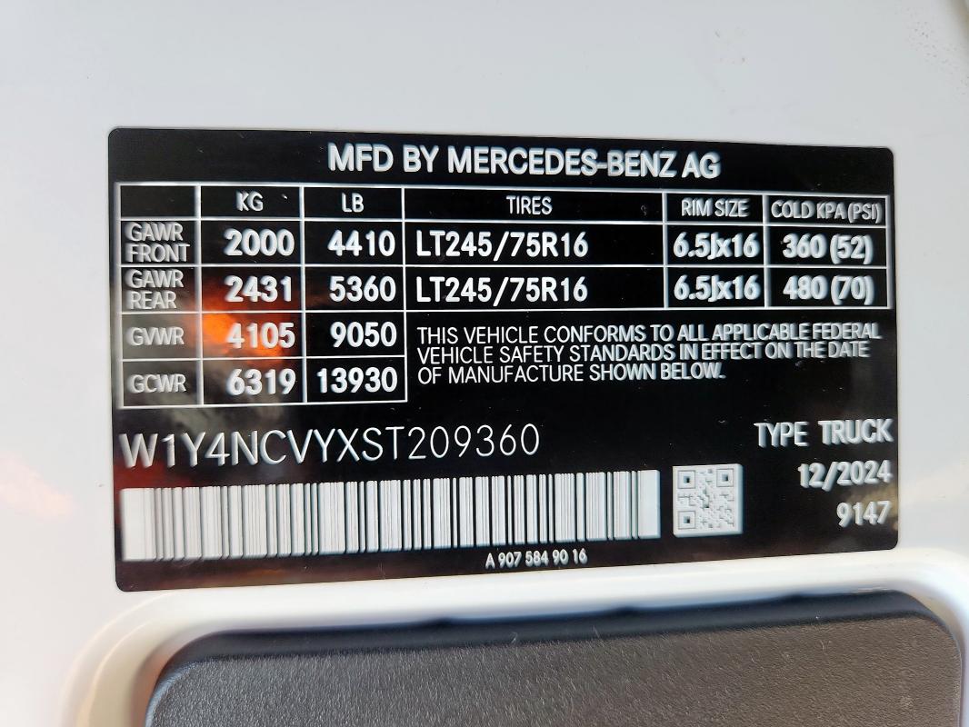 2025 MERCEDES-BENZ SPRINTER 2 #3302010047