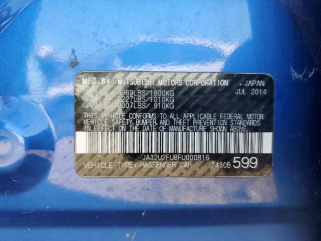 2015 MITSUBISHI LANCER ES JA32U2FU8FU000816