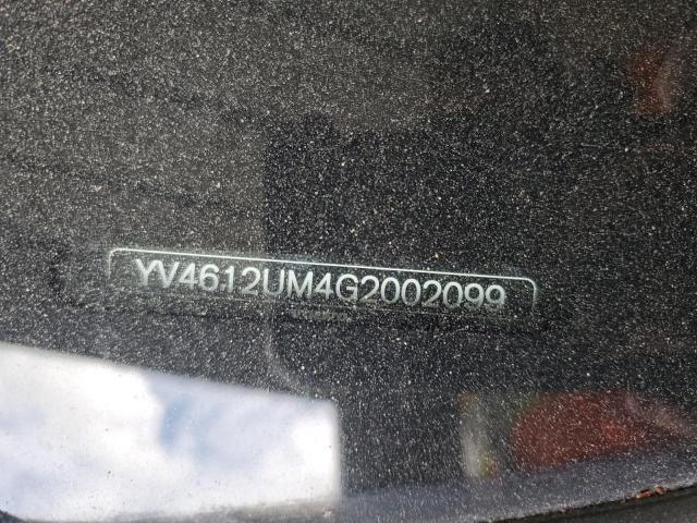 2016 VOLVO S60 CROSS YV4612UM4G2002099