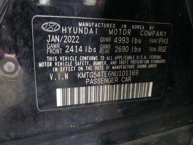 2022 GENESIS G70 BASE KMTG54TE6NU101169