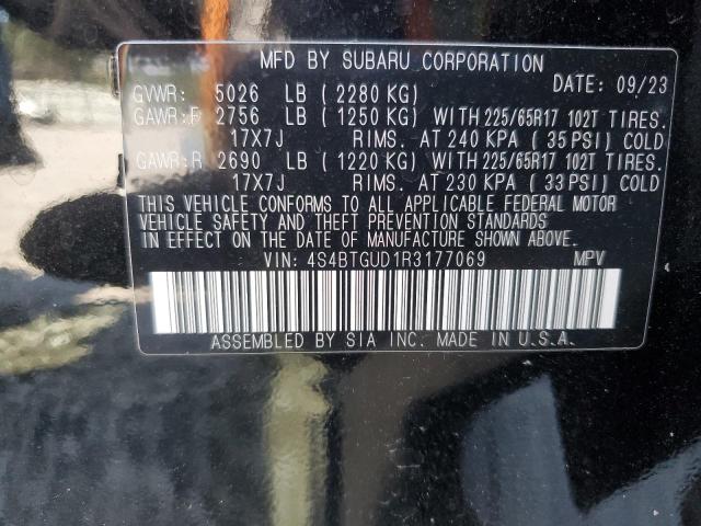 2024 SUBARU OUTBACK WI 4S4BTGUD1R3177069