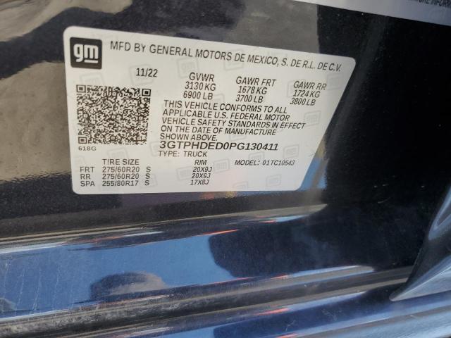 2023 GMC SIERRA C15 3GTPHDED0PG130411