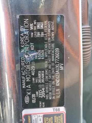 2020 KIA SOUL LX KNDJ23AUXL7726039