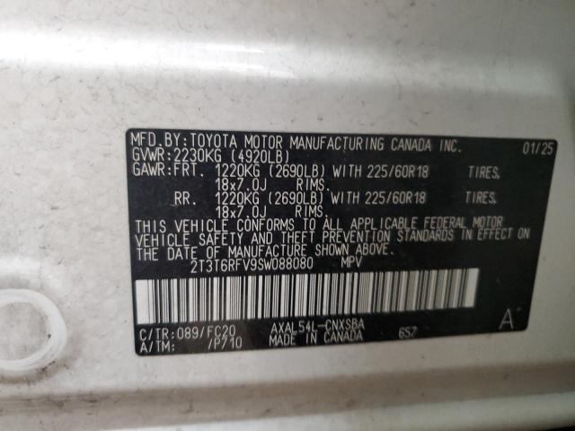 2025 TOYOTA RAV4 SE 2T3T6RFV9SW088080