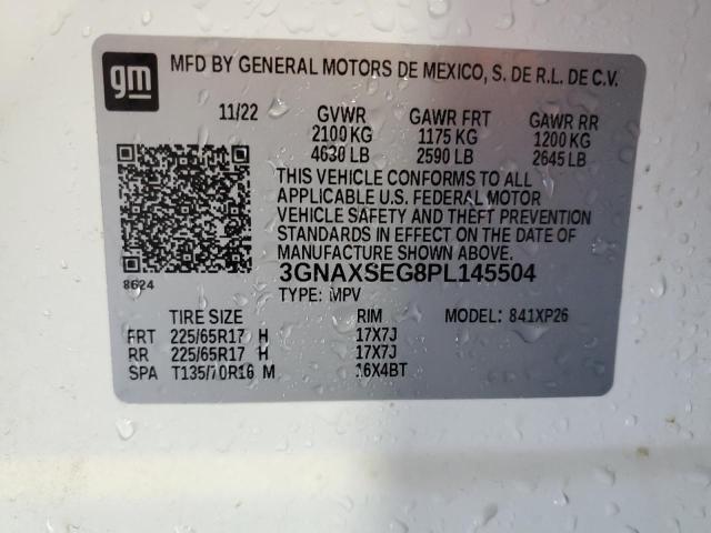 2023 CHEVROLET EQUINOX LS - 3GNAXSEG8PL145504