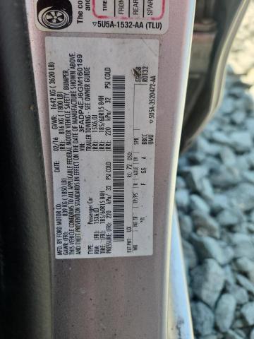 2016 FORD FIESTA SE 3FADP4EJ6GM160189