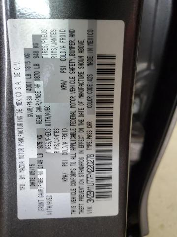 2015 MAZDA 3 SPORT 3MZBM1U77FM220278