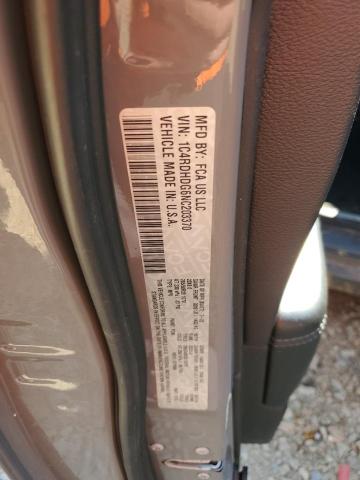 2022 DODGE DURANGO GT 1C4RDHDG6NC203370