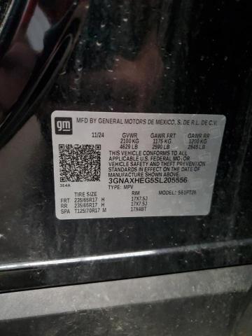 2025 CHEVROLET EQUINOX LT 3GNAXHEG5SL205556