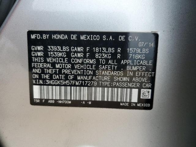 2015 HONDA FIT LX 3HGGK5H57FM717279