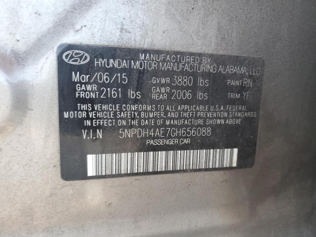 2016 HYUNDAI ELANTRA SE - 5NPDH4AE7GH656088