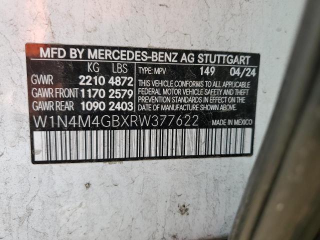 2024 MERCEDES-BENZ GLB 250 W1N4M4GBXRW377622