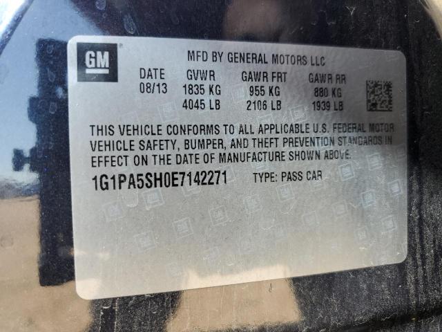 2014 CHEVROLET CRUZE LS #3286932210