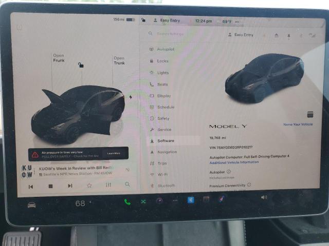2024 TESLA MODEL Y 7SAYGDED3RF010217