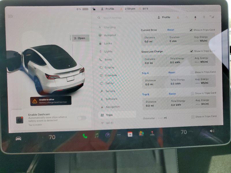 2021 TESLA MODEL Y 5YJYGAEE0MF188888
