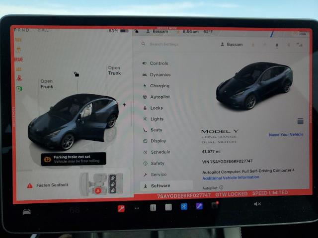2024 TESLA MODEL Y - 7SAYGDEE6RF027747