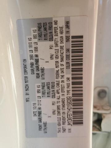 2017 MAZDA CX-3 SPORT JM1DKFB71H0158089