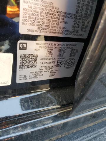 2022 GMC SIERRA LIMITED K1500 AT4 1GTP9EEL1NZ233974