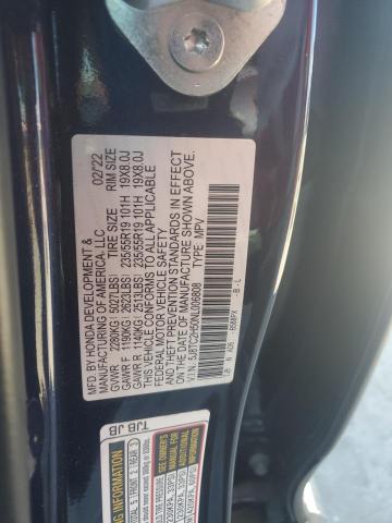 2022 ACURA RDX TECHNO 5J8TC2H50NL006808