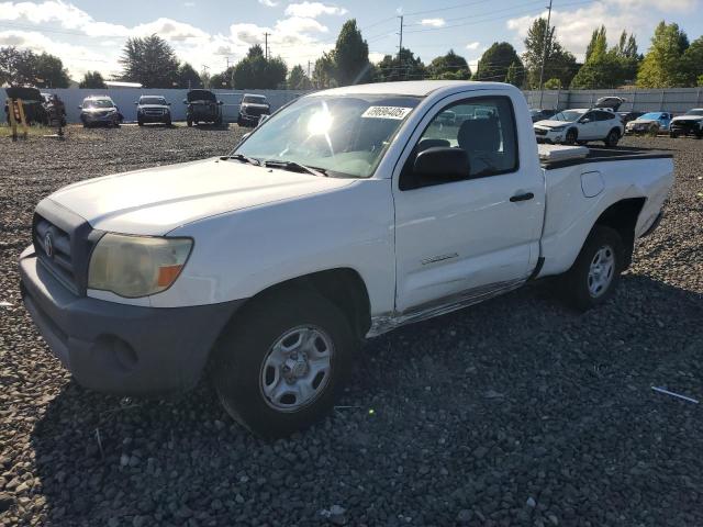 TOYOTA TACOMA 2008 white  gas 5TENX22N38Z522803 photo #1