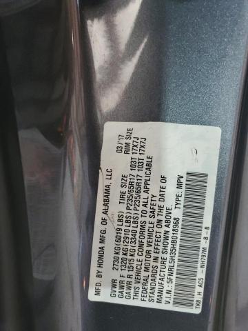 2017 HONDA ODYSSEY SE - 5FNRL5H35HB018968