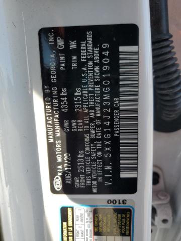 2021 KIA K5 LXS 5XXG14J23MG019049