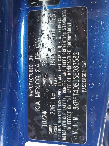 2025 KIA K4 LX - 3KPFT4DE1SE033582