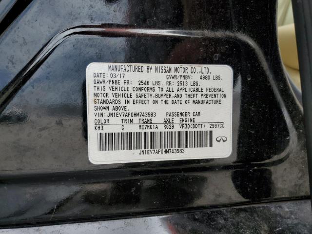 2017 INFINITI Q50 PREMIUM JN1EV7AP0HM743583