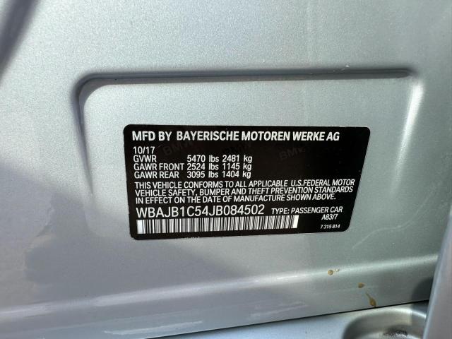 2018 BMW 530XE WBAJB1C54JB084502