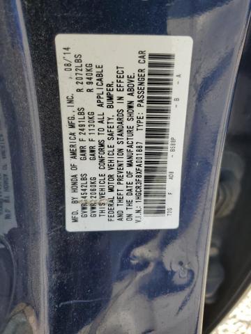 2015 HONDA ACCORD EXL 1HGCR3F8XFA001887